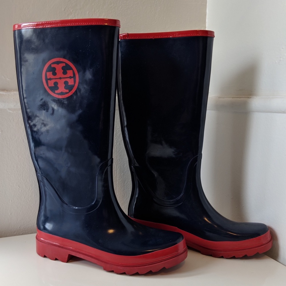 Tory Burch rain boots